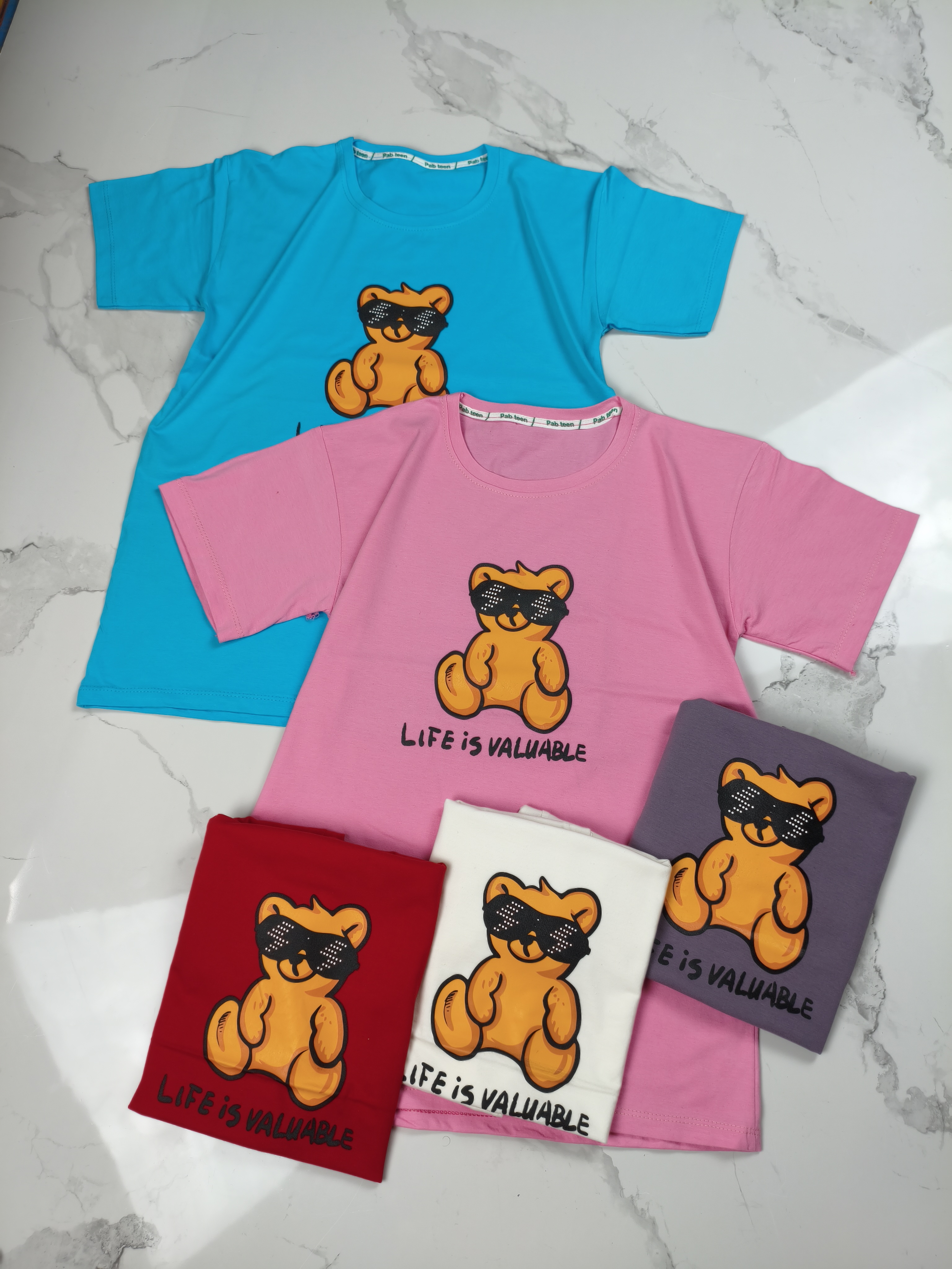 تیشرت خرس عینکی نخ پنبه (پرداخت اقساطی)