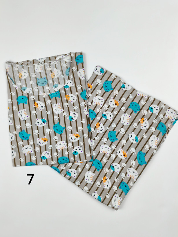 ست تیشرت و شلوار نخی سایز 5xl(پرداخت اقساطی)